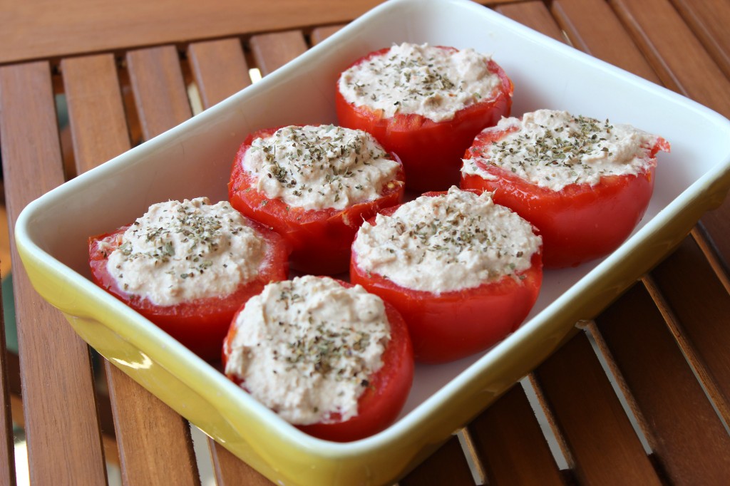 Tomates farcies au thon