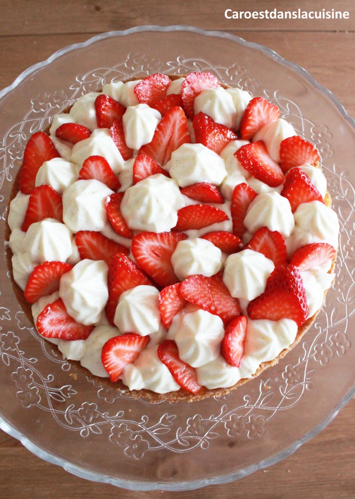 Tarte-aux-fraises