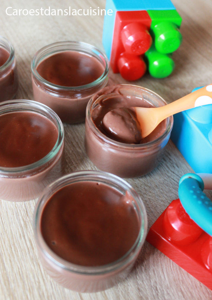 Creme Dessert Au Chocolat Maison Des 10 Mois Caro Est Dans La Cuisine