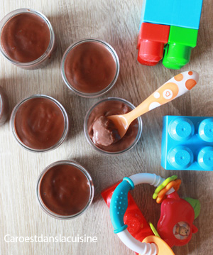 Creme Dessert Au Chocolat Maison Des 10 Mois Caro Est Dans La Cuisine